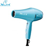 Ultra-silent salon DC motor hairdryer 2000W hair dryer with two nozzles